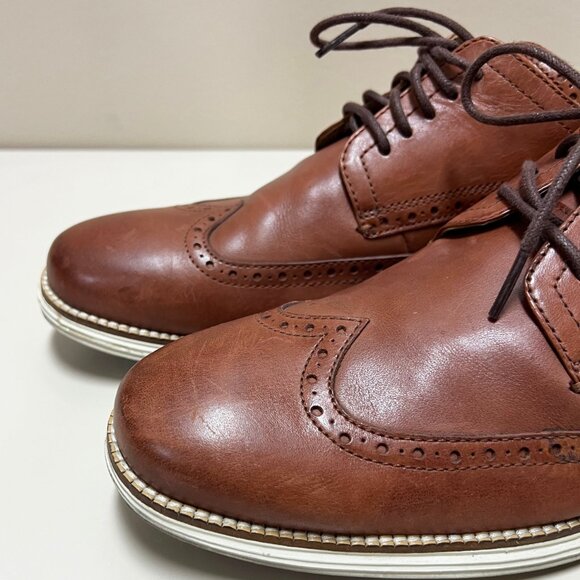 Cole Haan Men's Originalgrand Wingtip Oxford Size 13 - Picture 3 of 8